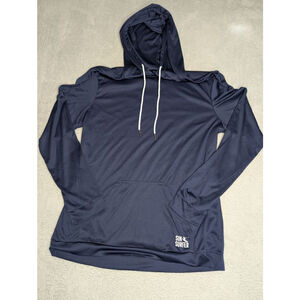 Men's SUN SURFER Navy Blue Hoodie L UV Protection